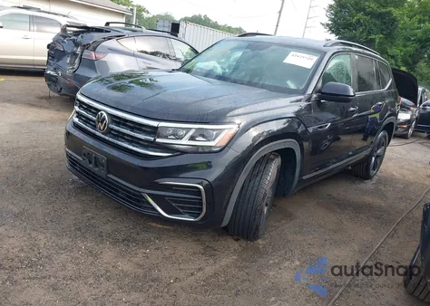 2021 Volkswagen Atlas 3.6L V6 Se W/Technology R-Line z USA, uszkodzony, nr VIN 1V2NR2CA7MC535342